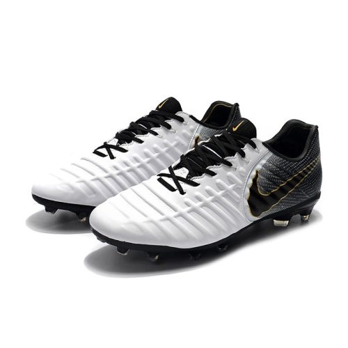 Nike Tiempo Legend 7 Elite FG fodboldstøvler til mænd - Sort hvidguld_2.jpg